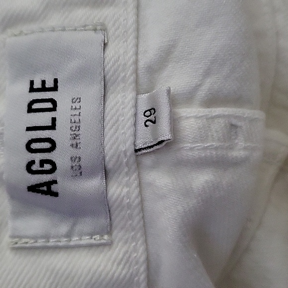 Agolde Womens Riley High Rise Straight Cropped Jeans Size 29 New - Picture 6 of 6